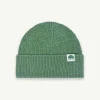 Banabae Rad Kid Organic Knit Beanie - Green Marle-Kids Hats, Caps And Beanies | Hats