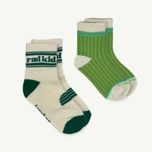 Banabae Rad Kid Pine Crew and Stripe Sock Pack-Kids Back To Kindy | Socks