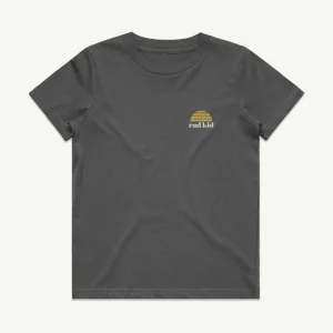 Banabae Rad Kid Tee - Faded Black-Kids Apparel