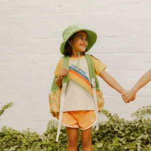 Banabae Rad Kid Terry Bucket Hat - Green Apple-Kids Beach | Back To Kindy