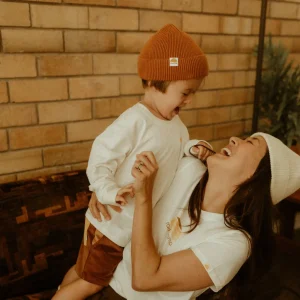 Banabae Rad Kid Tonal Long Sleeve Tee - White-Kids Apparel