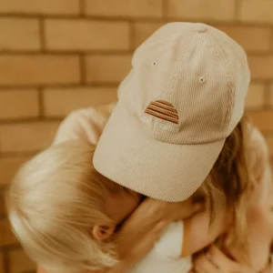 Banabae Rad Mama and Rad Kid Cord Cap Bundle - Mauve-Women Hats, Caps And Beanies