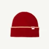 Banabae Rad Mama Organic Knit Beanie - Cherry Red-Women Hats, Caps And Beanies