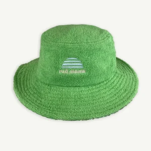 Banabae Rad Mama Terry Bucket Hat - Green Apple-Women Beach | Hats, Caps And Beanies