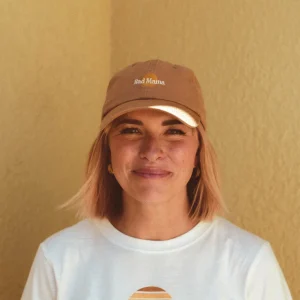 Banabae Rad Mama Washed Baseball Cap - Desert Sand-Women Hats, Caps And Beanies
