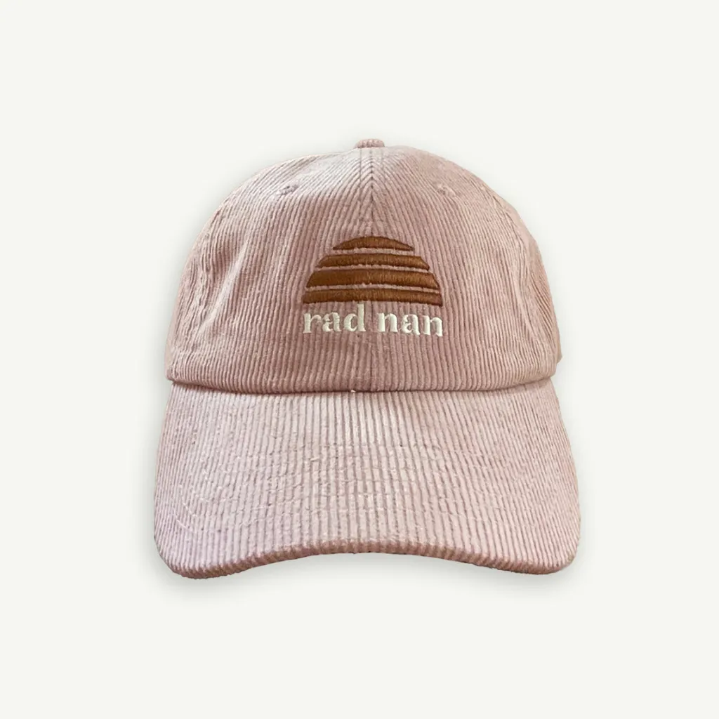 rad_nan_cord_cap__mauve_2.webp Banabae Rad Nan Cord Cap - Mauve-Women Hats, Caps And Beanies