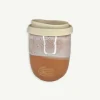 Banabae Rad Nan x Pottery For The Planet Ceramic Travel Mug - Coral- Ceramics | Kitchen