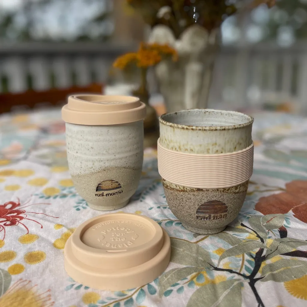 rad_nan_x_pottery_for_the_1-1.webp Banabae Rad Nan x Pottery For The Planet Ceramic Travel Mug - Sandy- Ceramics | Kitchen