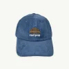 Banabae Rad Pop Cord Cap - Denim Blue- Hats, Caps And Beanies