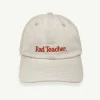 Banabae Rad Teacher Unstructured Baseball Cap - Ecru-Women Hats, Caps And Beanies | Hats, Caps And Beanies