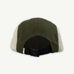 Banabae Rad Uncle Spliced Khaki Five Panel Cap- Hats, Caps And Beanies