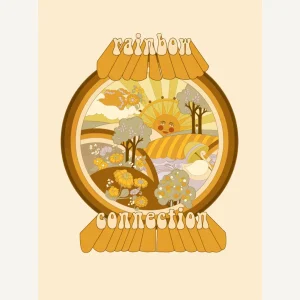 Banabae Rainbow Connection Digital Art Download- Nursery Art