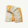 Banabae Rainbow Haze Hemp/Organic Cotton Bassinet Sheet/Changing Pad Cover- Fitted Bassinet Sheets / Change Pad Cover