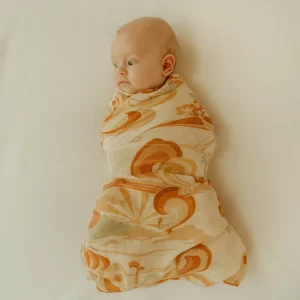 Banabae Rainbow Slider Bamboo / Organic Cotton Swaddle- Swaddles | Early Riser