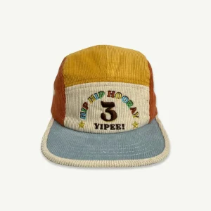 Banabae 3rd Birthday Cord Cap - Primary Spliced-Kids The Birthday Collection | Hats, Caps And Beanies