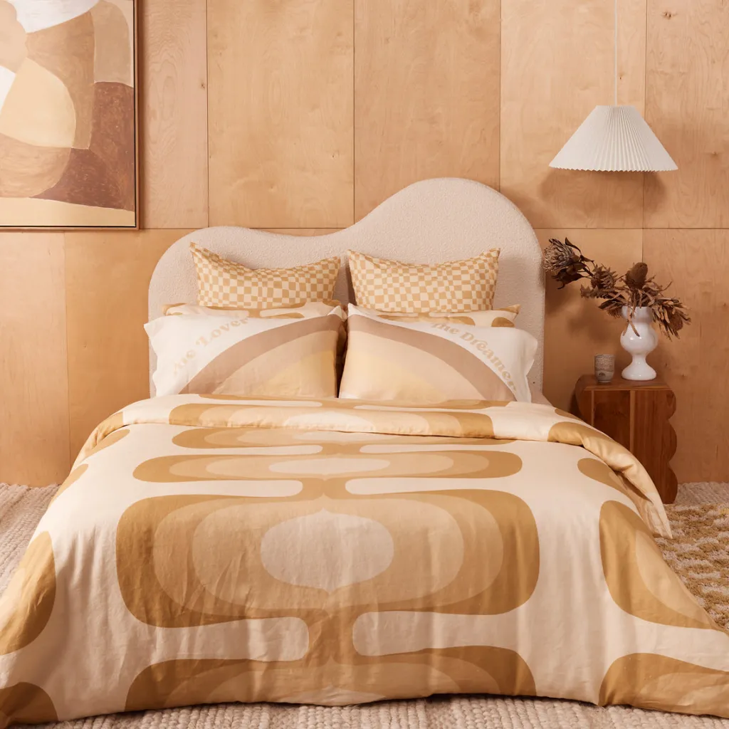 retrograde_flax_linen_qui_0.webp Banabae Retrograde Flax Linen Quilt Cover- Adults Bedding