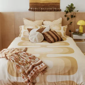 Banabae Retrograde Quilt Cover and Pillowcase Set- Adults Bedding