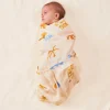 Banabae Salty Soul Bamboo / Organic Cotton Swaddle- Swaddles
