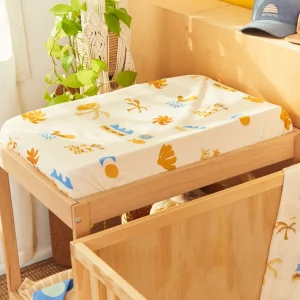 Banabae Salty Soul Hemp Bassinet Sheet/Changing Pad Cover- Fitted Bassinet Sheets / Change Pad Cover