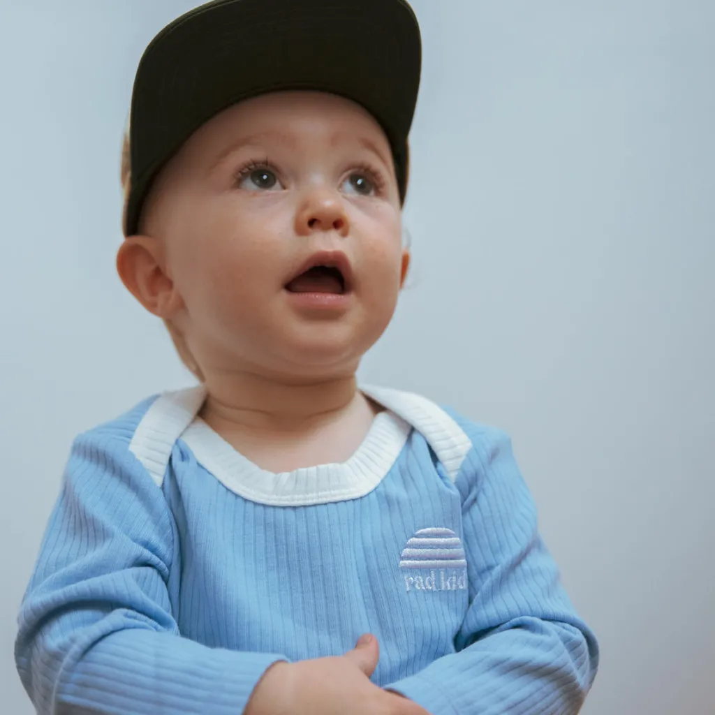 sky_blue_ribbed_organic_c_2.webp Banabae Sky Blue Ribbed Organic Cotton Long Sleeve Onesie- Apparel