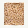 Banabae Stencil Flora Flax Linen Fitted Sheet-Kids Kid's Bedding | Kid's Bedding