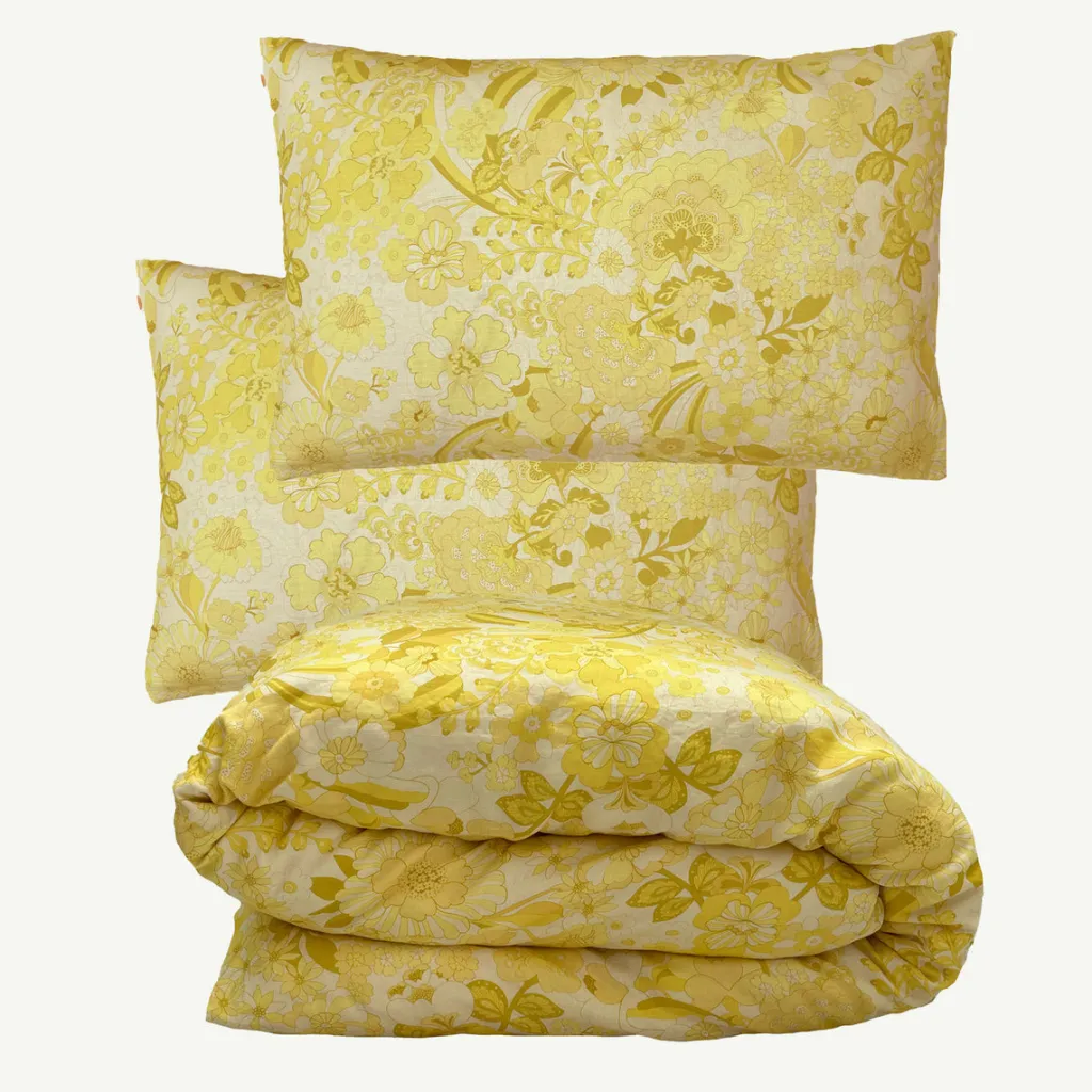 sundaze_flora_quilt_cover_0.webp Banabae Sundaze Flora Quilt Cover and Pillowcase Set- Adults Bedding