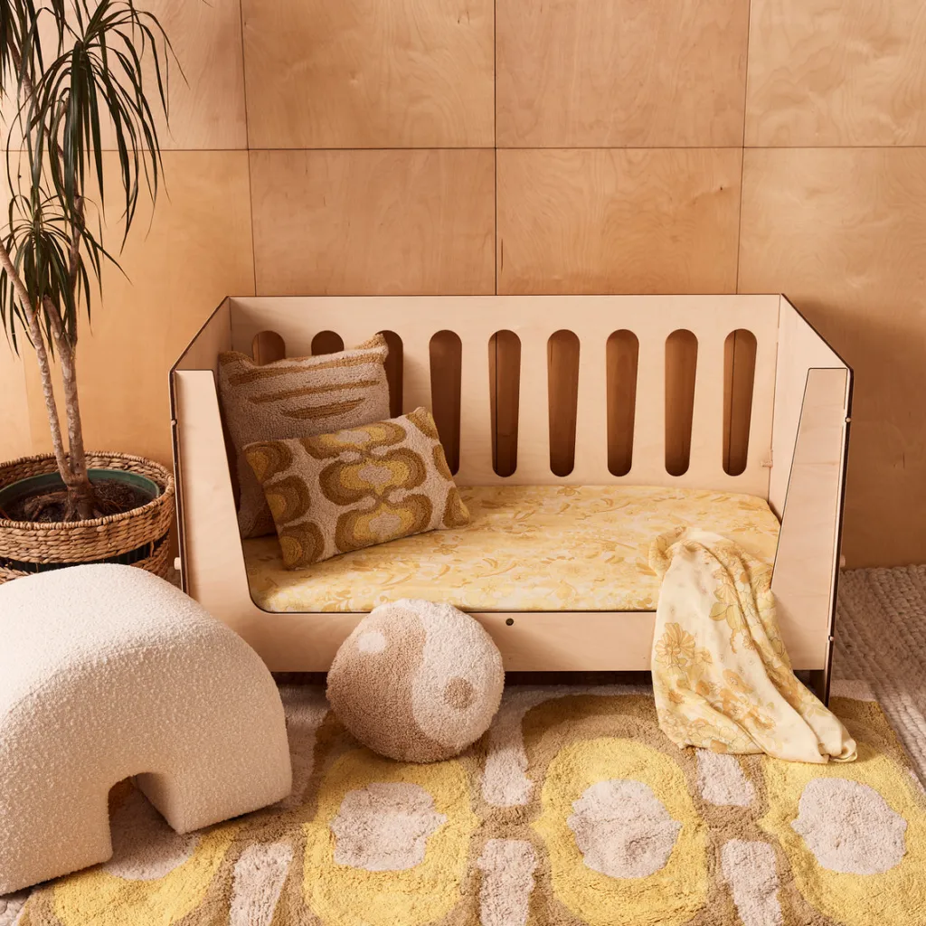 sundaze_floral_fitted_cot_0.webp Banabae Sundaze Floral Fitted Cot Sheet- Fitted Cot Sheets