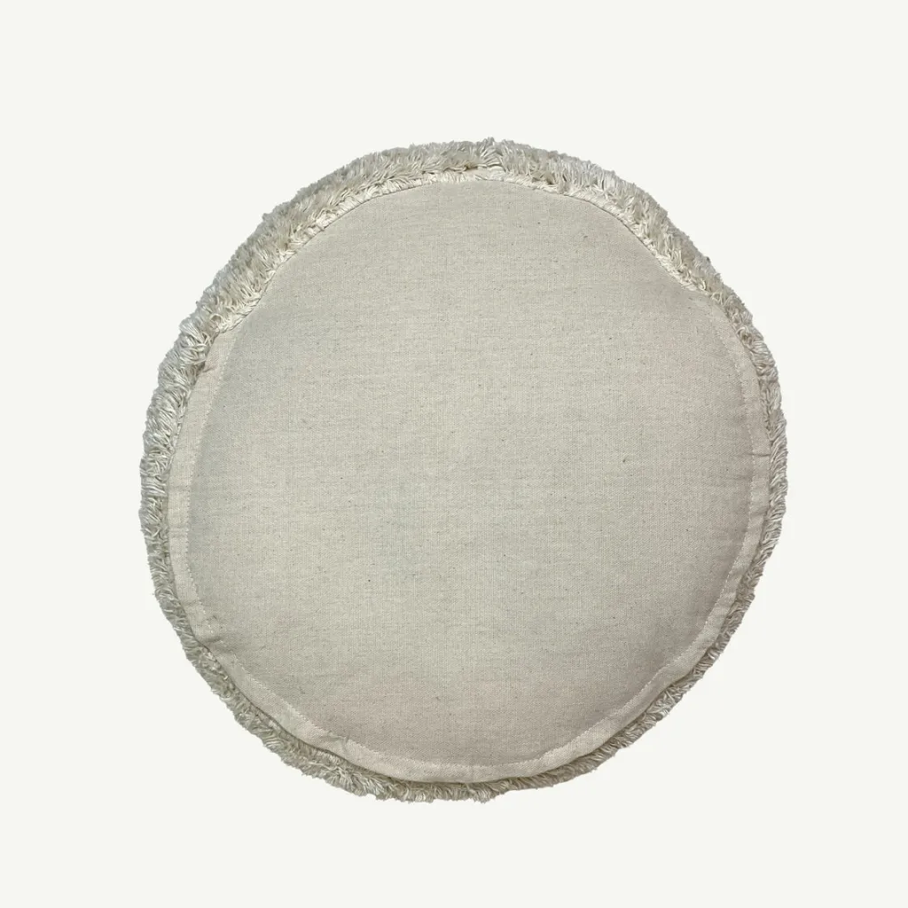 sunflower_tufted_cushion_2.webp Banabae Sunflower Tufted Cushion-Kids Cushions And Blankets | Kid's Bedding