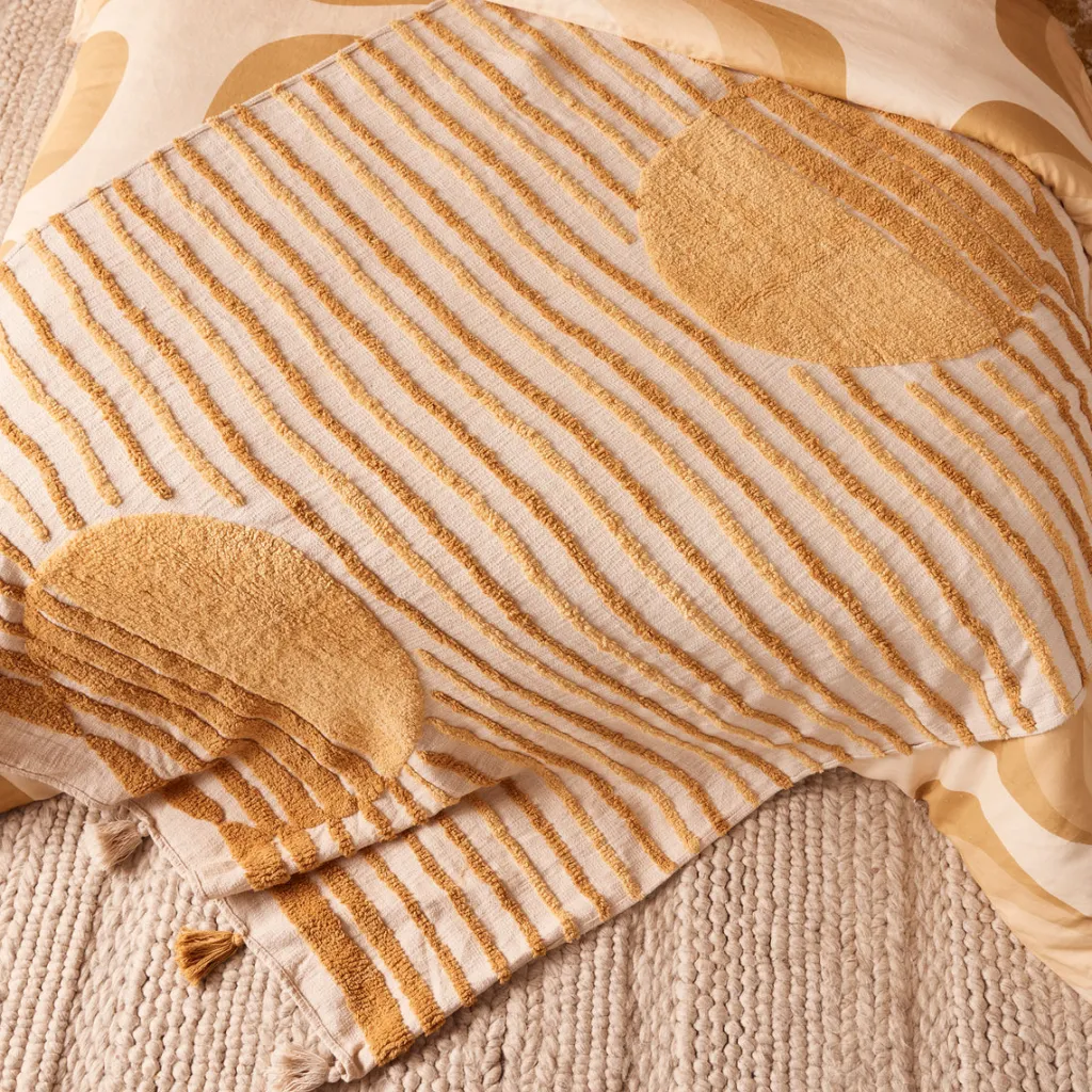 sunrise_sunset_tufted_thr_0.webp Banabae Sunrise Sunset Tufted Throw Blanket-Kids Cushions And Blankets | Adults Bedding