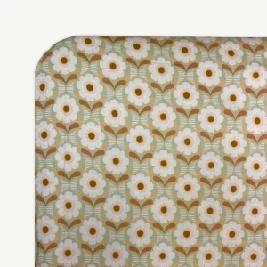 Banabae Tesselate Hemp / Organic Cotton Fitted Cot Sheet- Fitted Cot Sheets | Early Riser