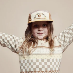Banabae 6th Birthday Cord Cap - Musk Spliced-Kids The Birthday Collection | Hats, Caps And Beanies