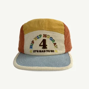 Banabae 4th Birthday Cord Cap - Primary Spliced-Kids The Birthday Collection | Hats, Caps And Beanies