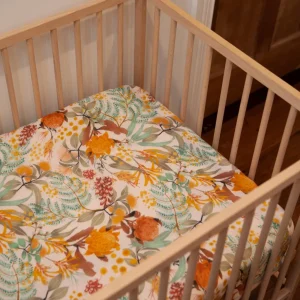 Banabae Wattle Wander Fitted Cot Sheet- Fitted Cot Sheets