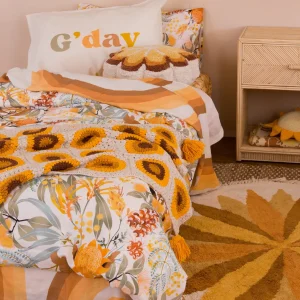 Banabae Wattle Wander Quilt Cover-Kids Kid's Bedding | Kid's Bedding